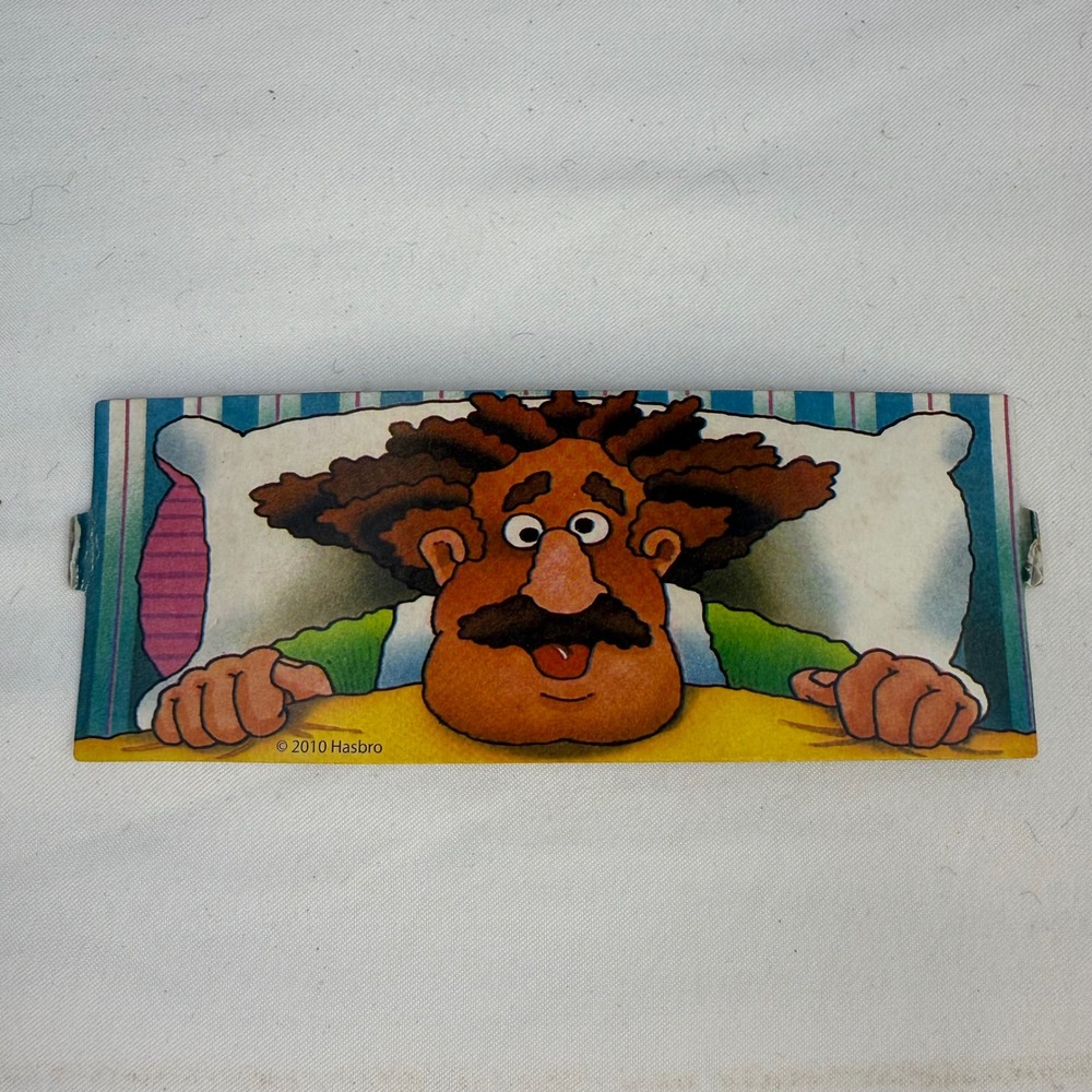2010 Hasbro Bedbugs Board Game Replacement Bed Cardboard Part
